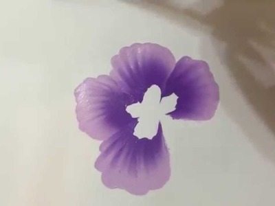 How to paint a purple rose with acrylic