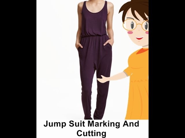 Jump Suit Marking And Cutting -Tailoring With Usha