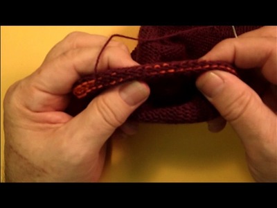 Kitchener Stitch for Closing Sock Toe