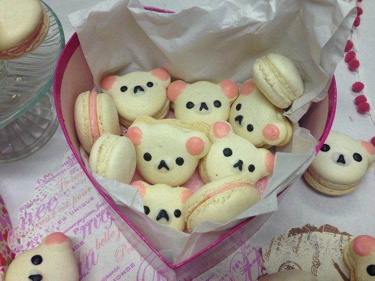 Making A Sweet Valentine's Day Gift: Korilakkuma Macarons