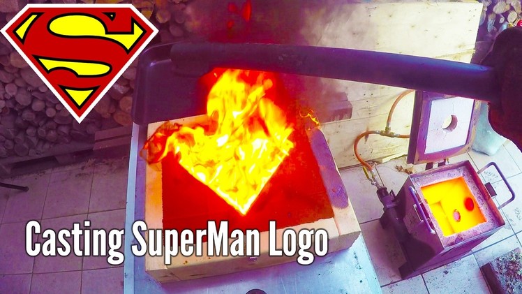 Making 'Gold' SuperMan Logo