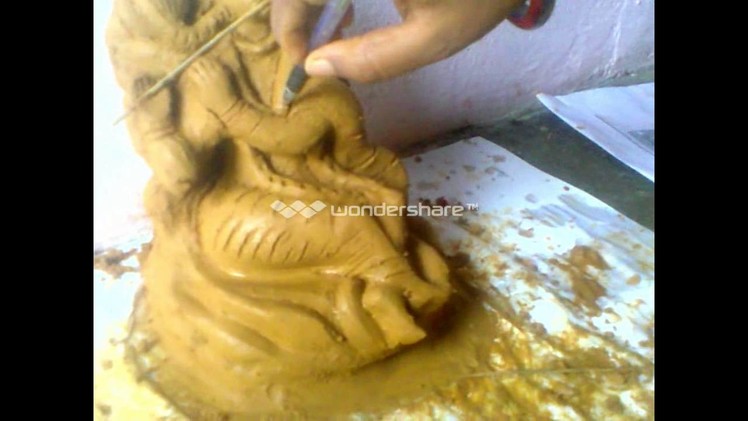Making of Lord Krishna  by Nayana chandra