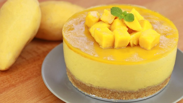 Mango Cheesecake - Gavia Sugar-free - Recipe By ZaTaYaYummy