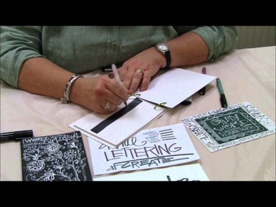Mixed Media in Minutes: Artful Lettering with Joanne Sharpe.wmv
