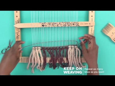 Prima Loom Tutorials  Basic Weaving