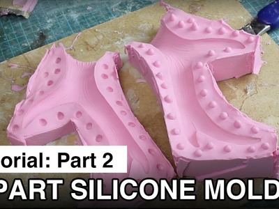 Sculpting and Mold Making Part2: 2 Part Silicone Mold