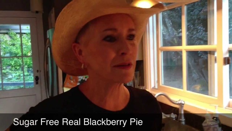 Sugar Free Real Blackberry Pie Recipe