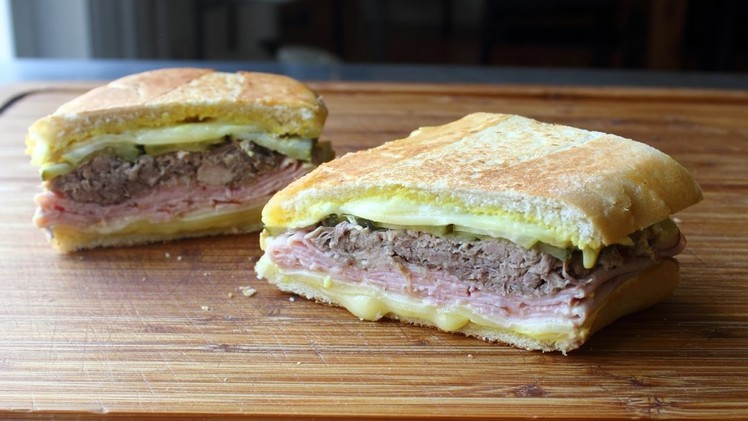 The Cuban Sandwich - How to Make a Cubano Sandwich