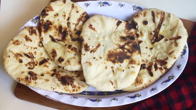 চুলায় তৈরী নান রুটি || Bangladeshi Nan Ruti Recipe || How to Make Nan