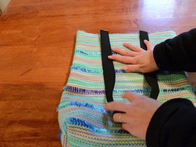 Tote bag weave along -  sewing, part 4