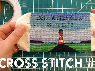 Washing and Framing Your Cross Stitch
