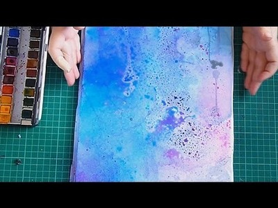 Watercolor Tutorials   How to create a background part 02