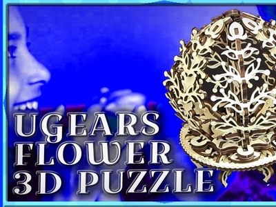 WE ARE ASSEMBLING MECHANICAL PUZZLE by UGEARS - FLOWER