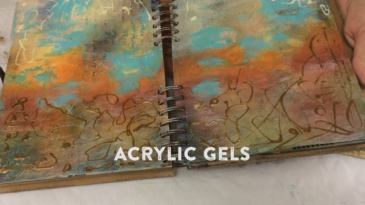 2015 Topic 15: Acrylic Gels {on the PaperArtsy Blog}