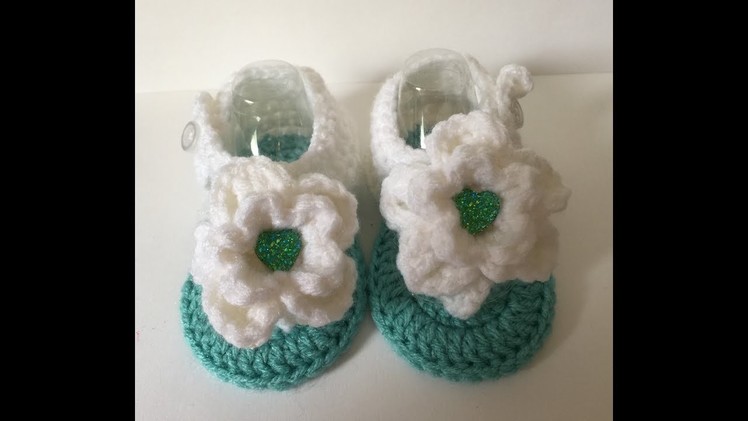6-9 Month Flower Sandals | Video Tutorial - Step by Step Directions