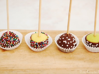 Apple and Chocolate Pops | Pinterest Inspired