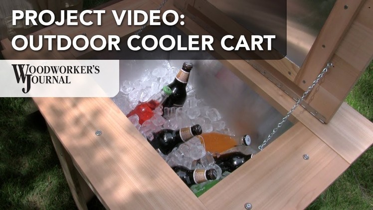 Backyard Cooler Cart Project | DIY Project Plan