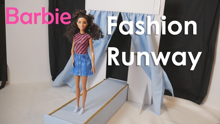 Barbie Fashion Runway - Cardboard Craft