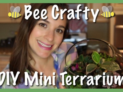 Bee Crafty: DIY Mini Terrarium
