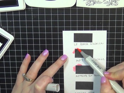 Black Ink Comparison | Lawn Fawn VS other popular brands