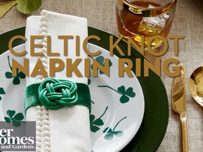 Celtic Knot Napkin Ring