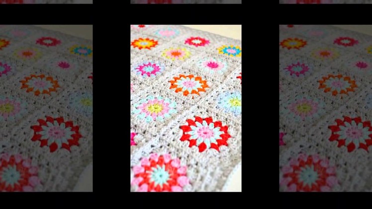Crochet pattern for japanese flowers