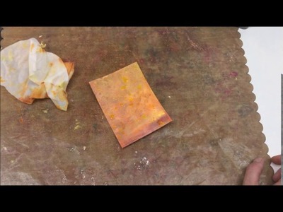 Distress Oxide Card Technique