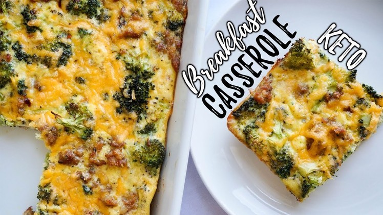 Easy Low Carb Breakfast Casserole Recipe