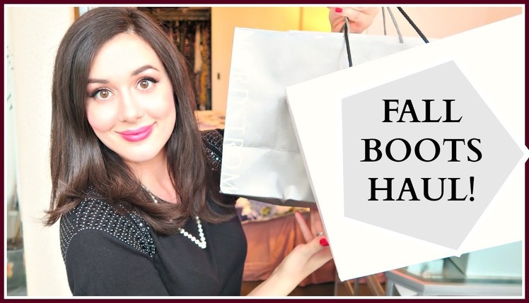 FALL BOOTS HAUL | THE BEST BOOTIES OF 2016 | #NouvelleFall