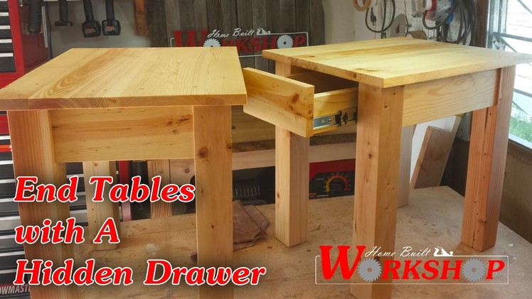 How to build a pair of End Tables