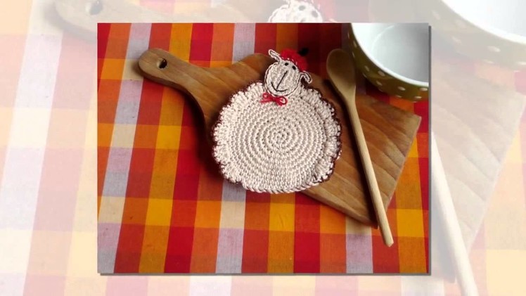 How to crochet a oven mitt
