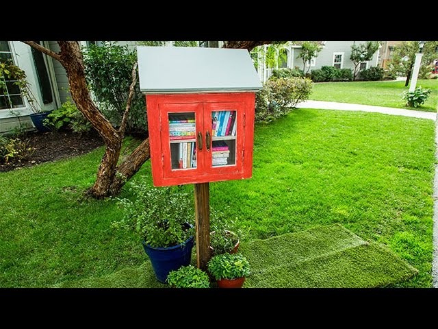 How To - Ken Wingard's DIY Neighborhood Lending Library - Hallmark Channel