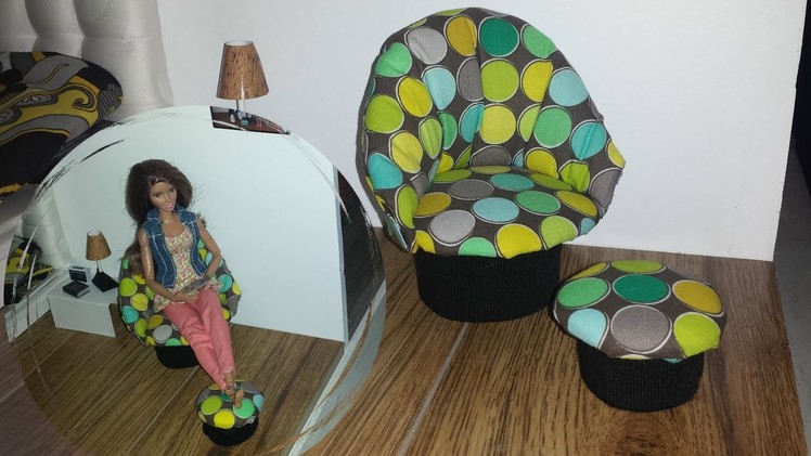 How to make a Doll Lounge Chair