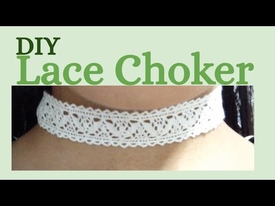 How to Make a Lace Choker