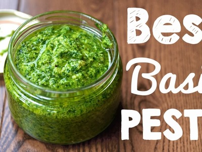 How to Make Basil Pesto | Better than Store bought!