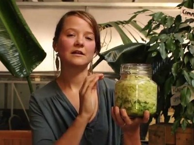 How to make raw fermented sauerkraut. How to make live sauerkraut