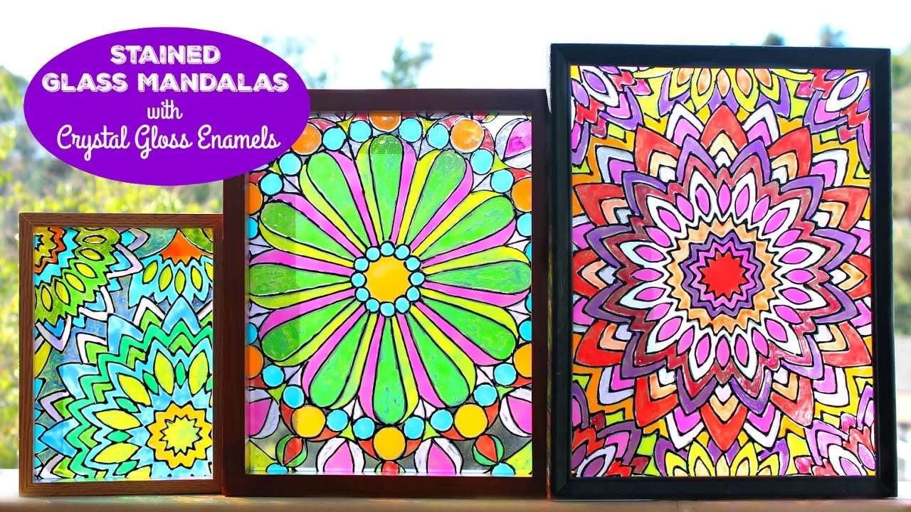 HOW TO Mandala Stained Glass