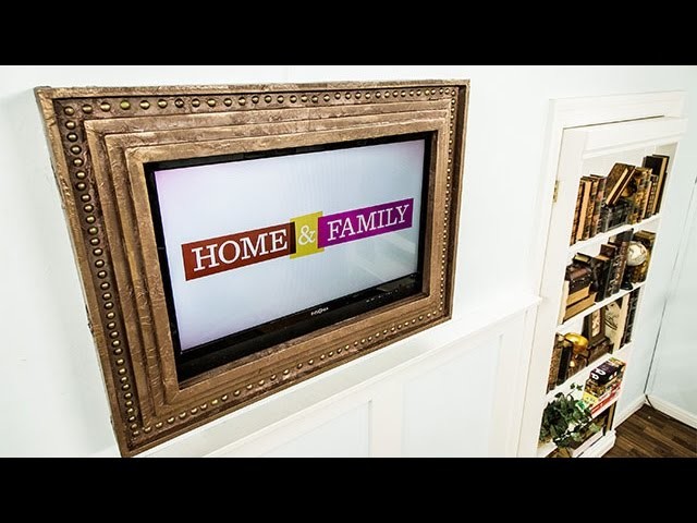 How To - Mark Steines' DIY Flatscreen TV Frame - Hallmark Channel