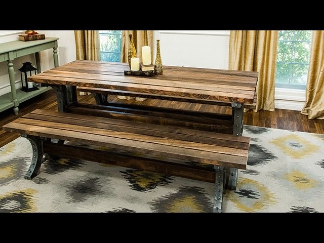 How To - Paige Hemmis' DIY Dinning Picnic Table - Hallmark Channel