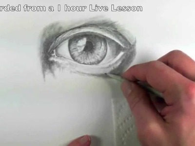 How to Use Blending Stumps - Eye Drawing