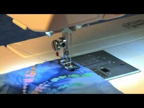How to use Janome Straight Stitch Needle Plate with Straight Stitch foot