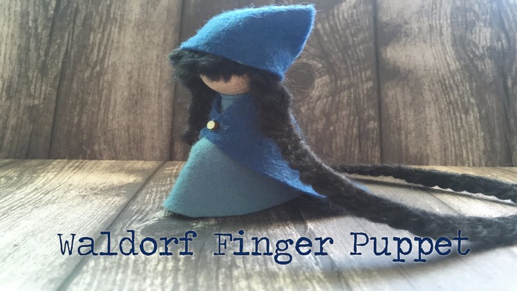 Imaginative Play: How to Make a Waldorf Finger Puppet toy