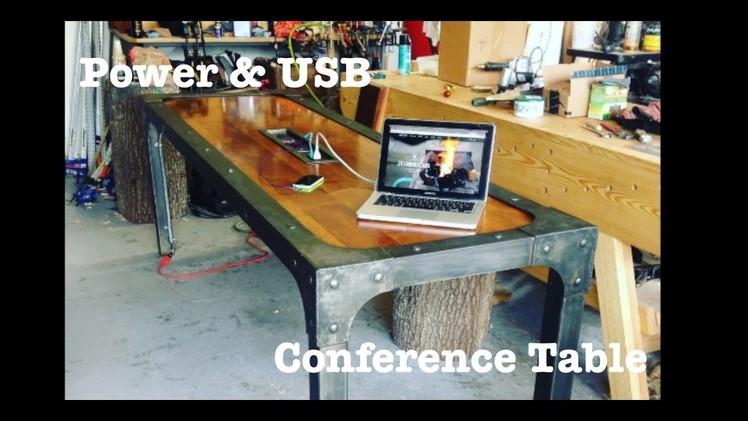 Industrial Power & USB Conference table | How-To
