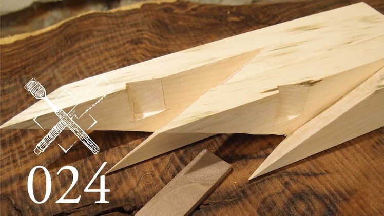 Joint Venture Ep. 24: Rabbetted halved oblique scarf joint "Miyajima tsugi"(Japanese Joinery)