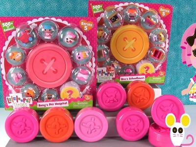 Lalaloopsy Tinies Blind Bag Buttons Series 5 Hospital Schoolhouse Playset | PSToyReviews