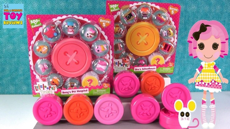 Lalaloopsy Tinies Blind Bag Buttons Series 5 Hospital Schoolhouse Playset | PSToyReviews