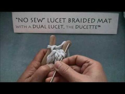 Lucet.Ducette™ Braided "No Sew" Mat