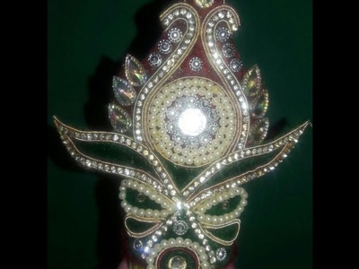 Make Designer Mukut for Krishna. Radha Rani. Bal Gopal. Mata Rani