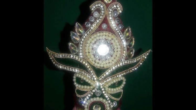 Make Designer Mukut for Krishna. Radha Rani. Bal Gopal. Mata Rani