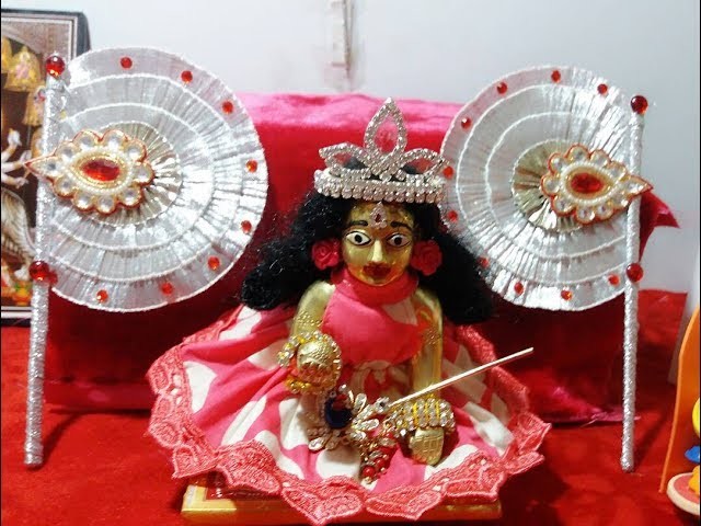 Make Pankhi for Bal Gopal - Easy Step by Step Guide Video by Krishna's sisters